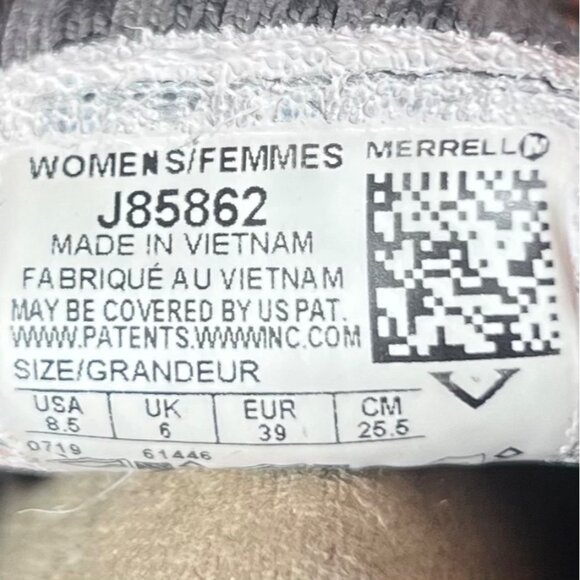 Womens Merrell Mag-9 Flex Connect Vibram Athletic Shoes Gray & Orange Size 8.5 - Picture 5 of 8